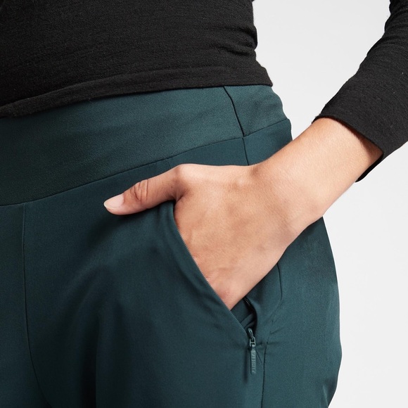 Athleta Lined Soho Jogger Pants in Blue - Picture 3 of 14